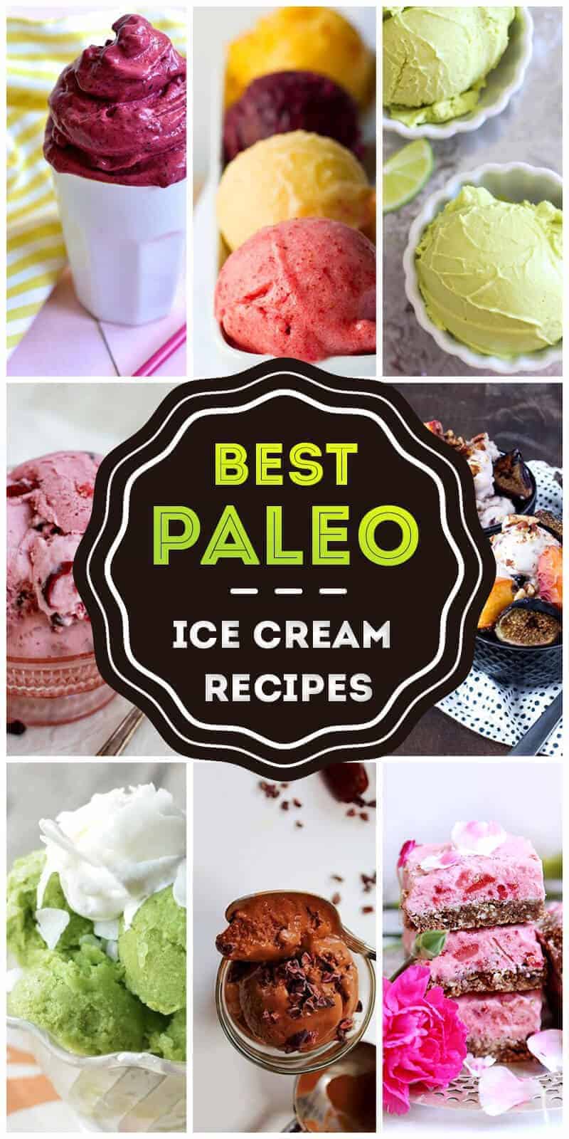 Paleo Ice Creams