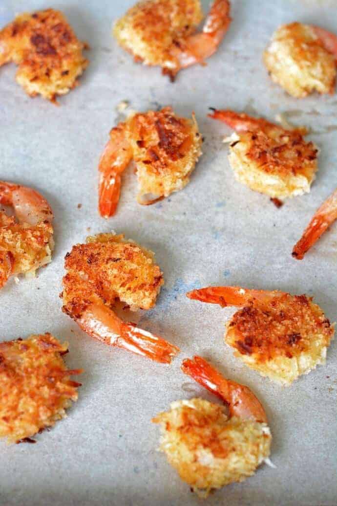 Coconut Shrimp with Spicy Peach Dip