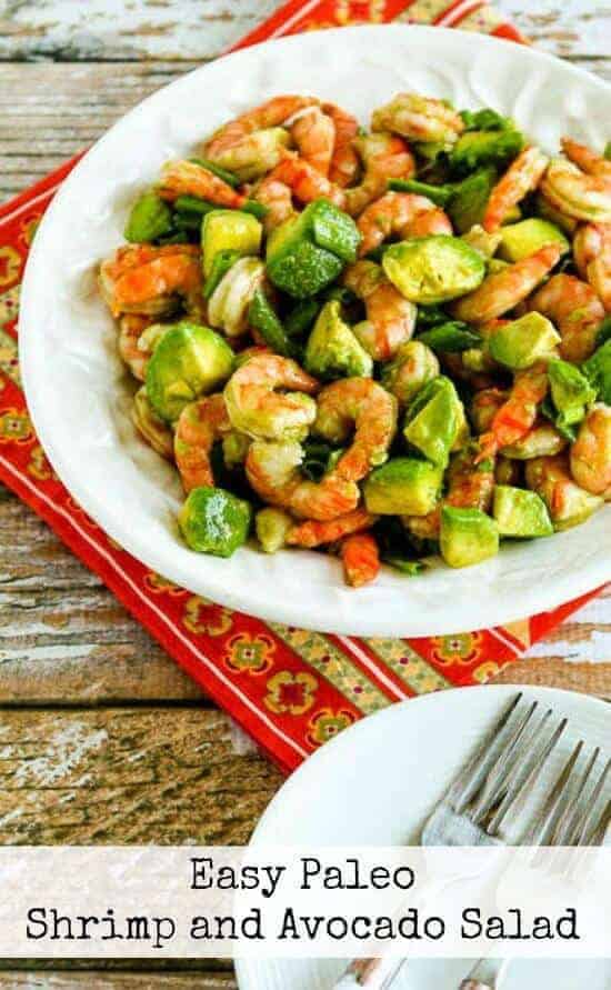 Easy Paleo Shrimp and Avocado Salad