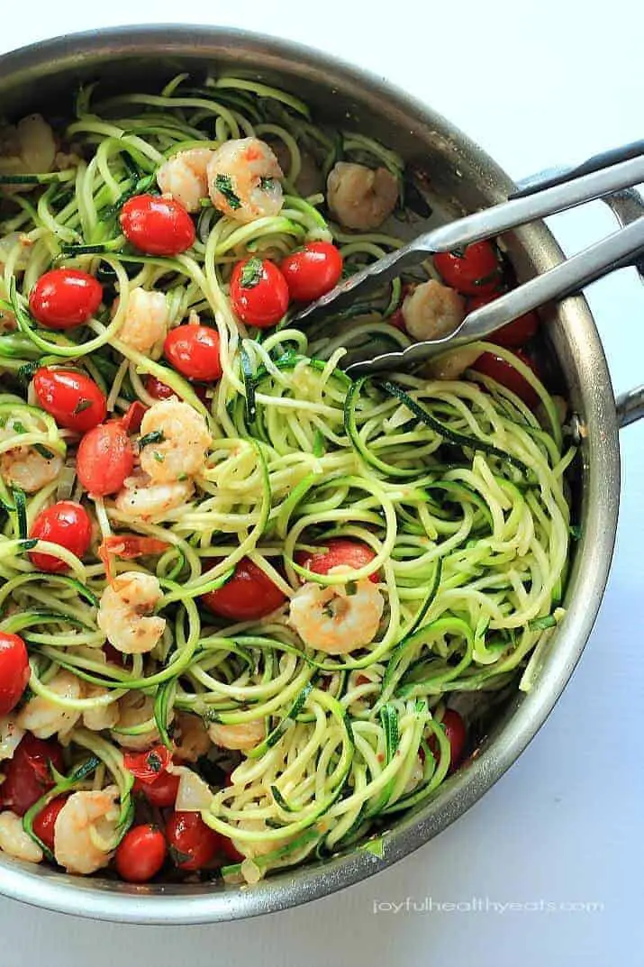 Shrimp Scampi with Zucchini Noodles