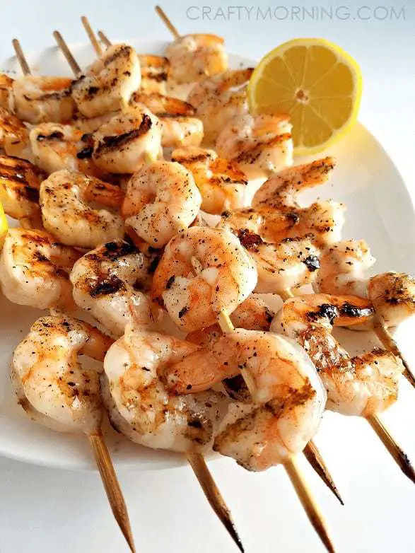 Grilled Lemon Shrimp