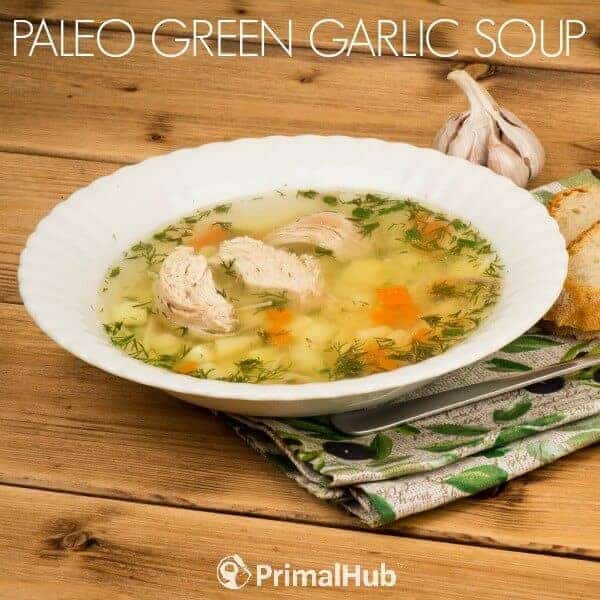 Paleo Green Garlic Soup