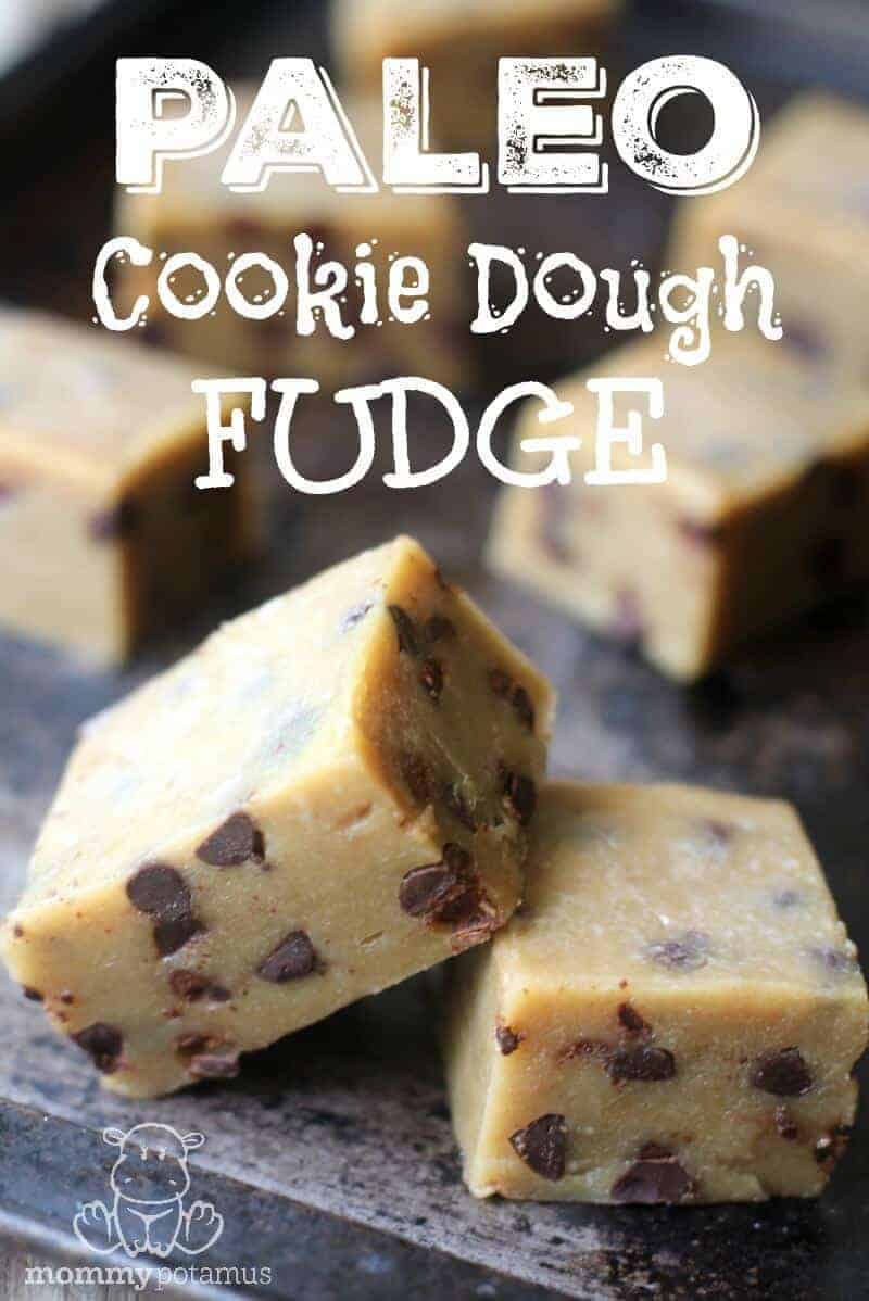 Paleo Cookie Dough Fudge