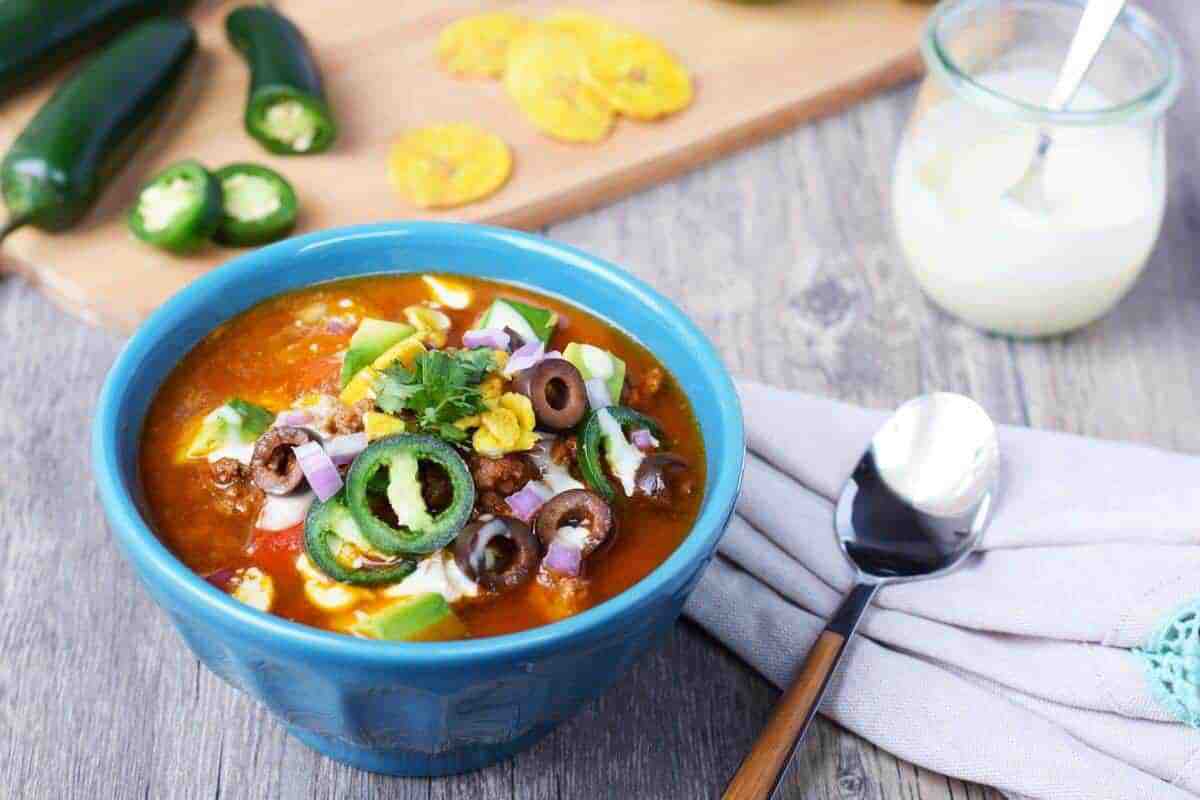 Loaded Taco Soup