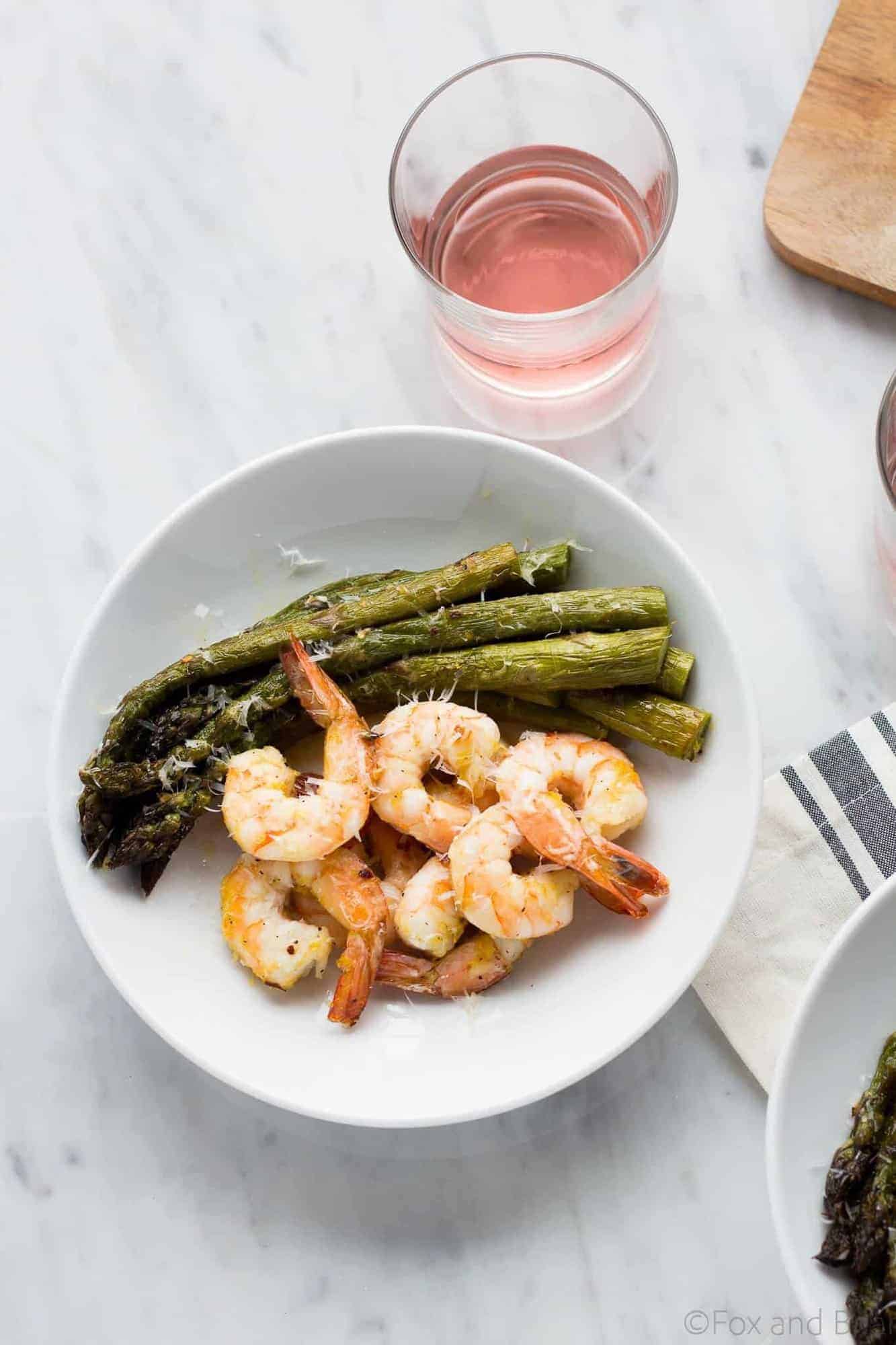Roasted Shrimp Asparagus